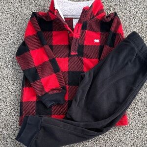 Carter’s Red and Black Checkered Pullover